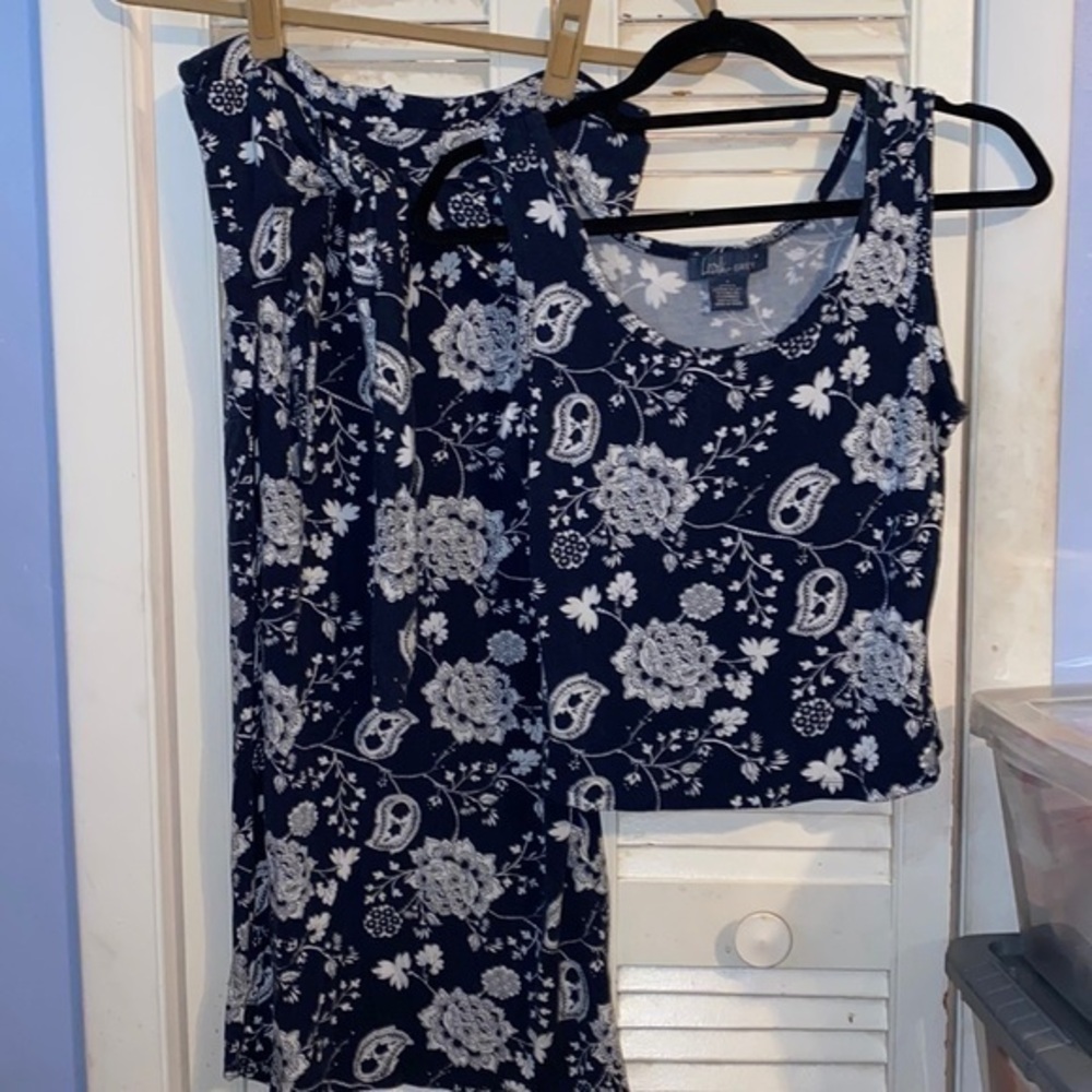 Lark + Grey skirt set